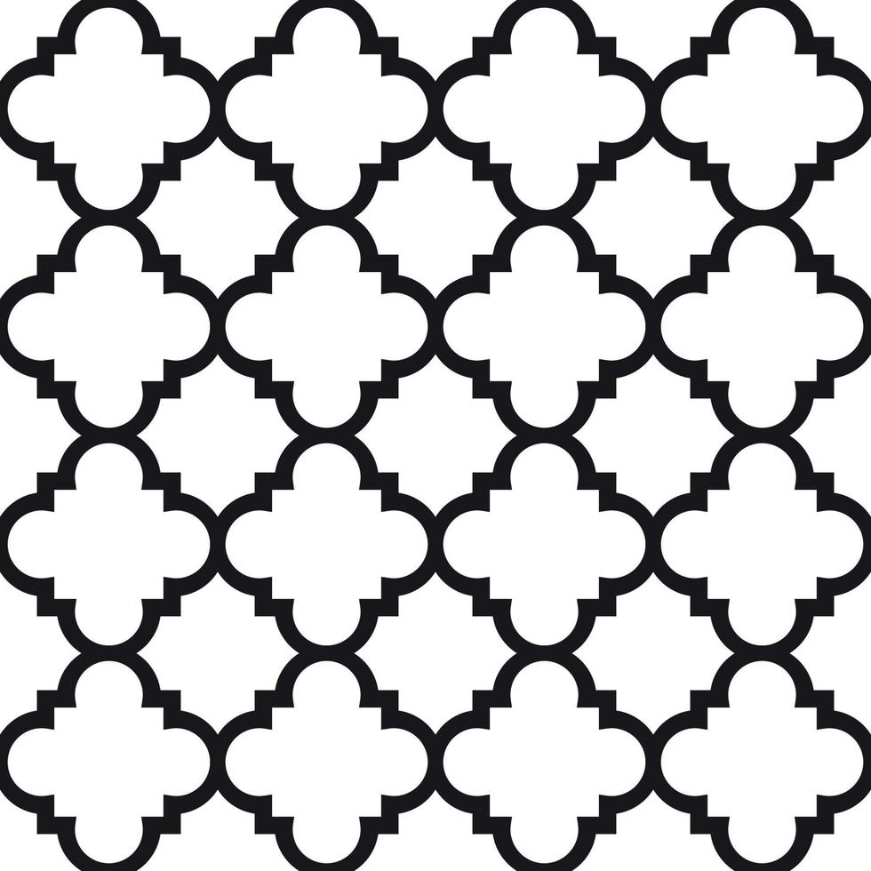 Abstract Moroccan texture. Can be used the printable outline, crafts, and other design. Seamless Pattern Background Template. Vector Illustration