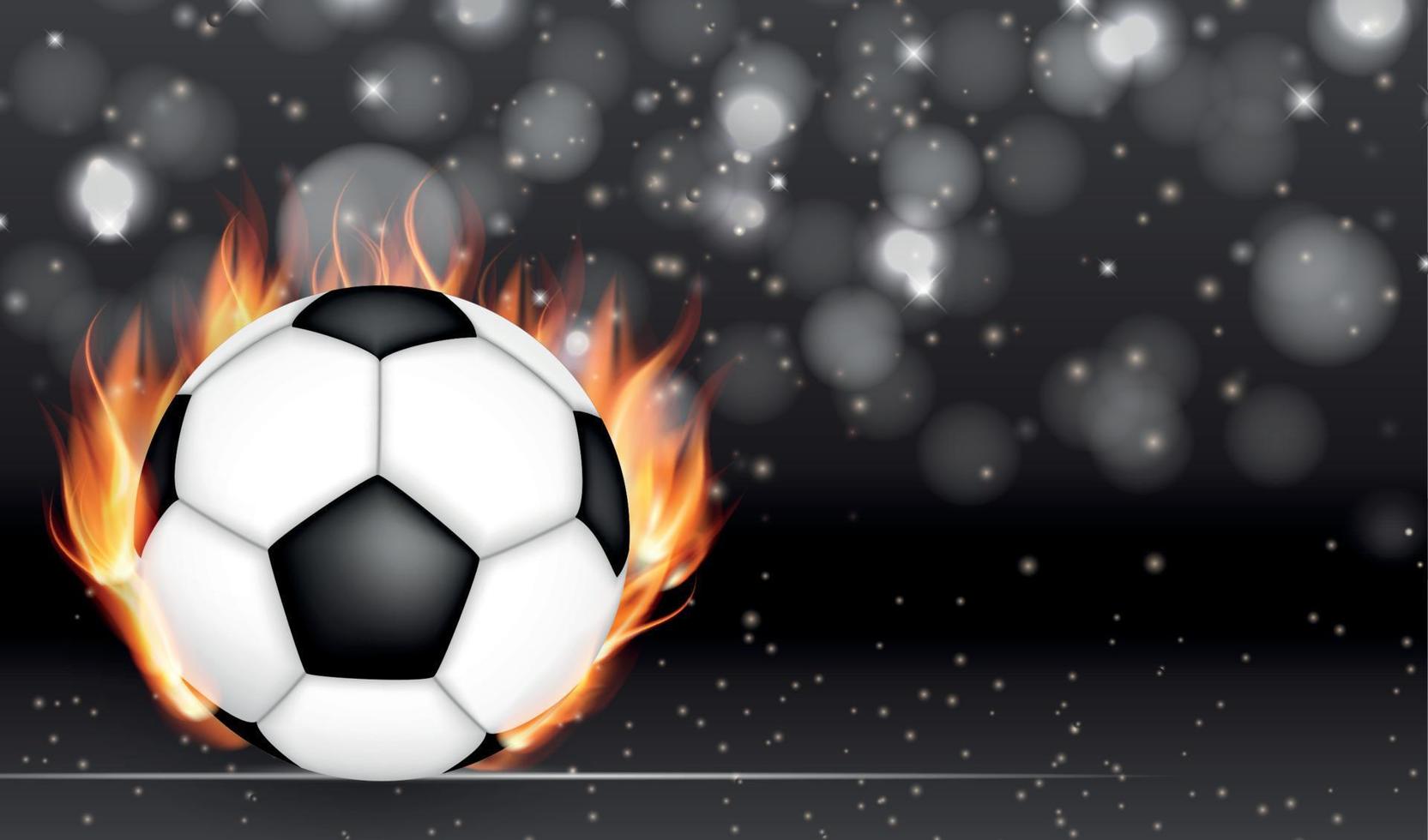 2018 Soccer Championship Background Vector Illustration