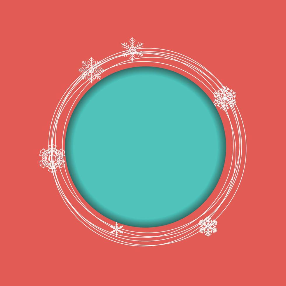 Abstract Christmas and New Year Background. Vector Illustration