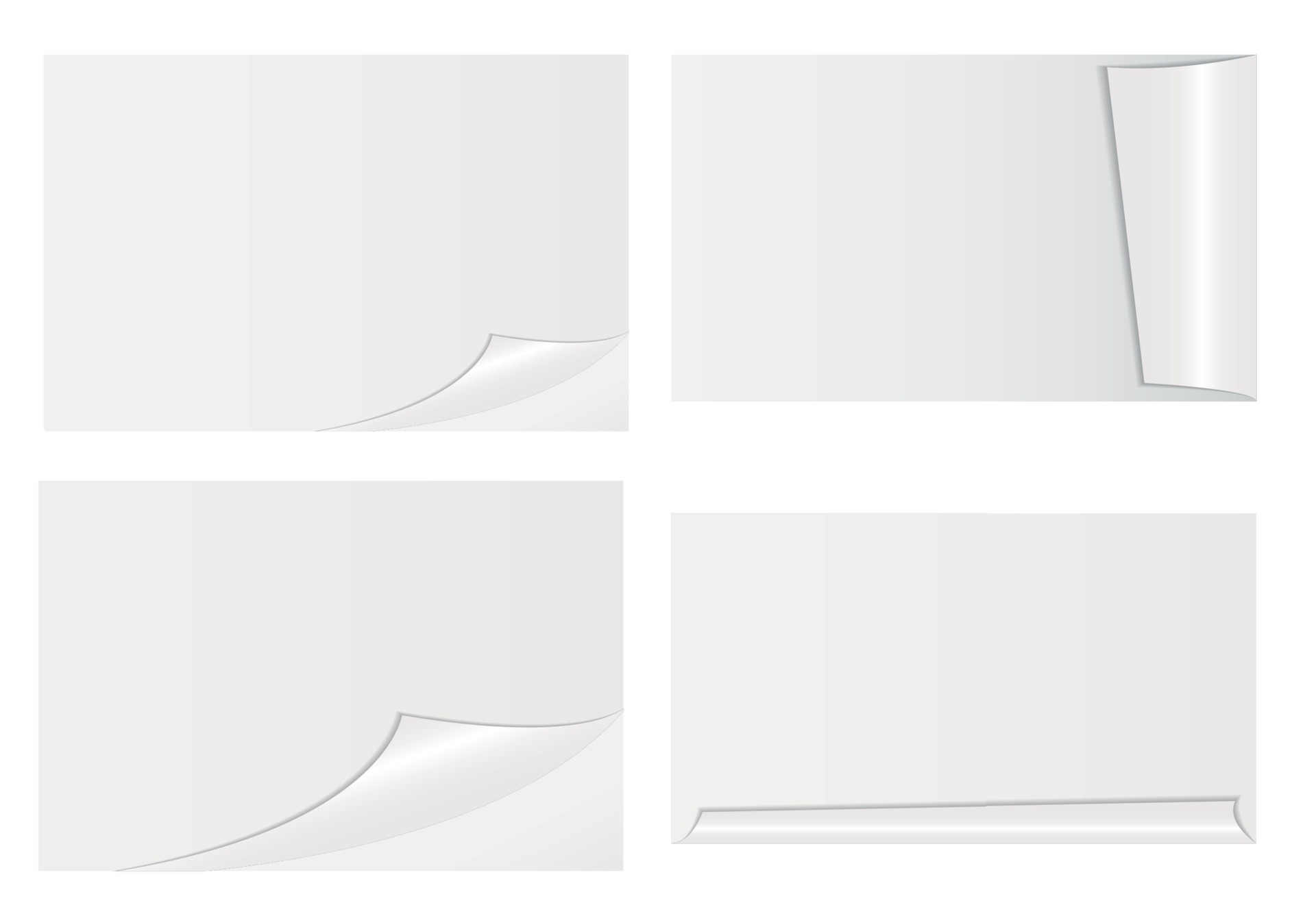 White Paper. Vector illustration 4549589 Vector Art at Vecteezy