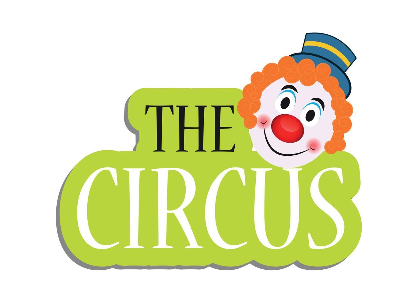 The Circus Banner Vector Illustration