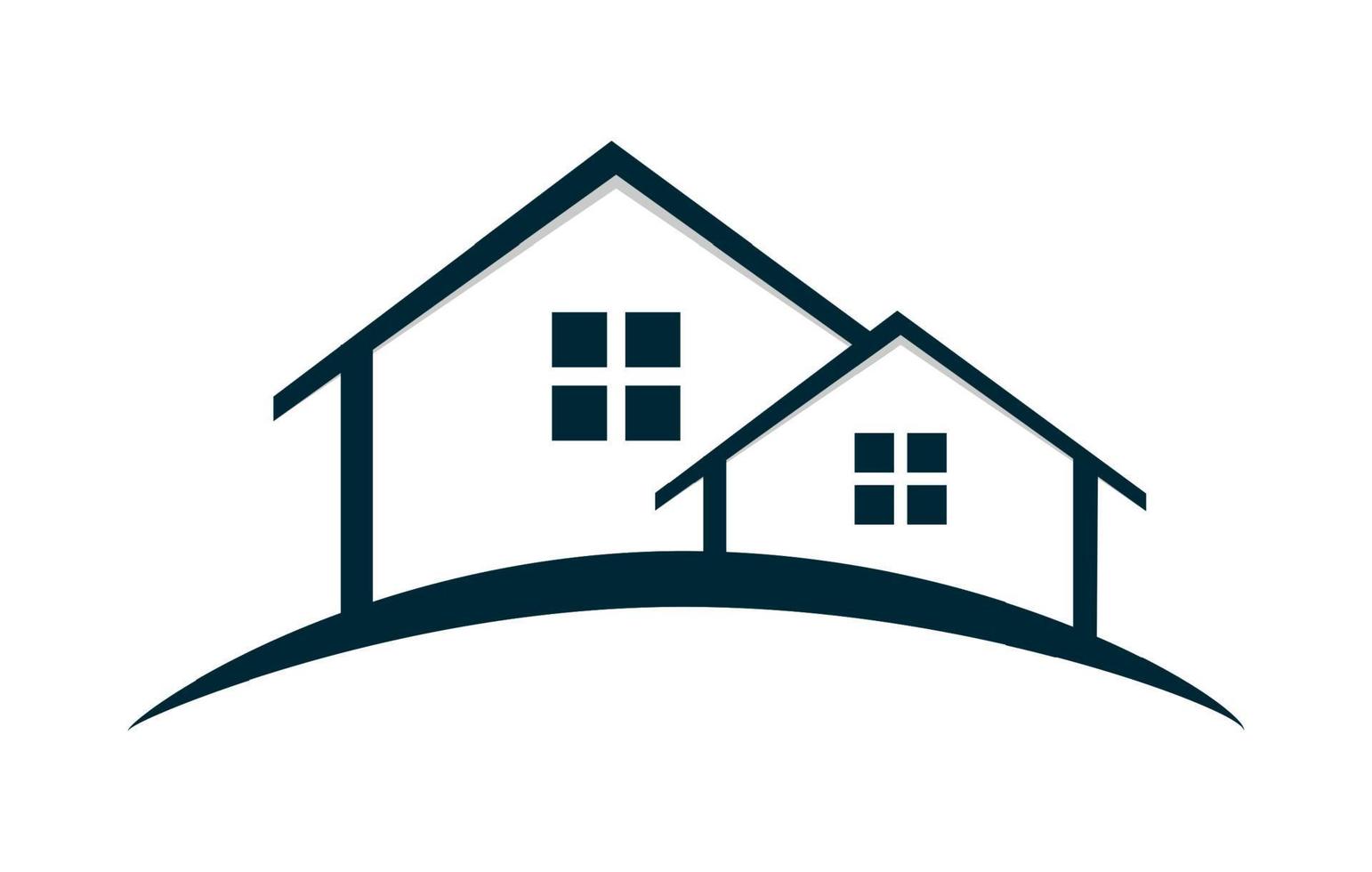 Houses Logo Vector Illustration