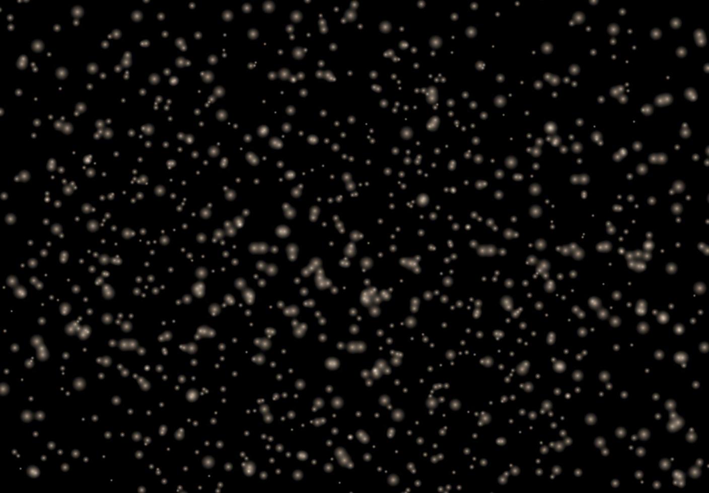 Naturalistic night starry sky. Fabulous view. Vector Illustration