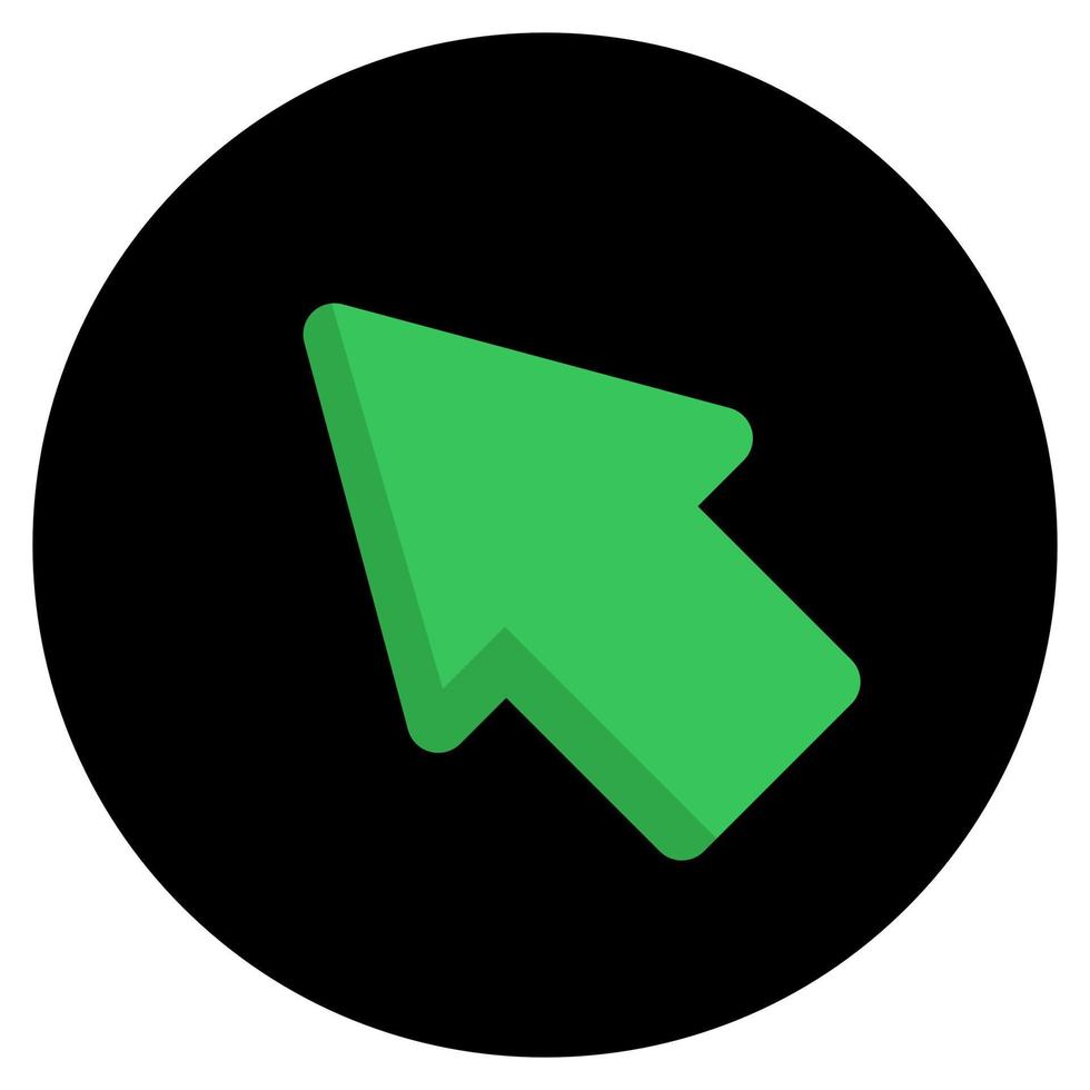 Arrow on white background vector