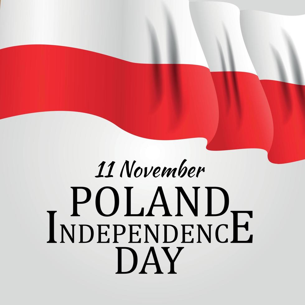 11 november, Poland Independence Day Patriotic Symbolic background Vector illustration