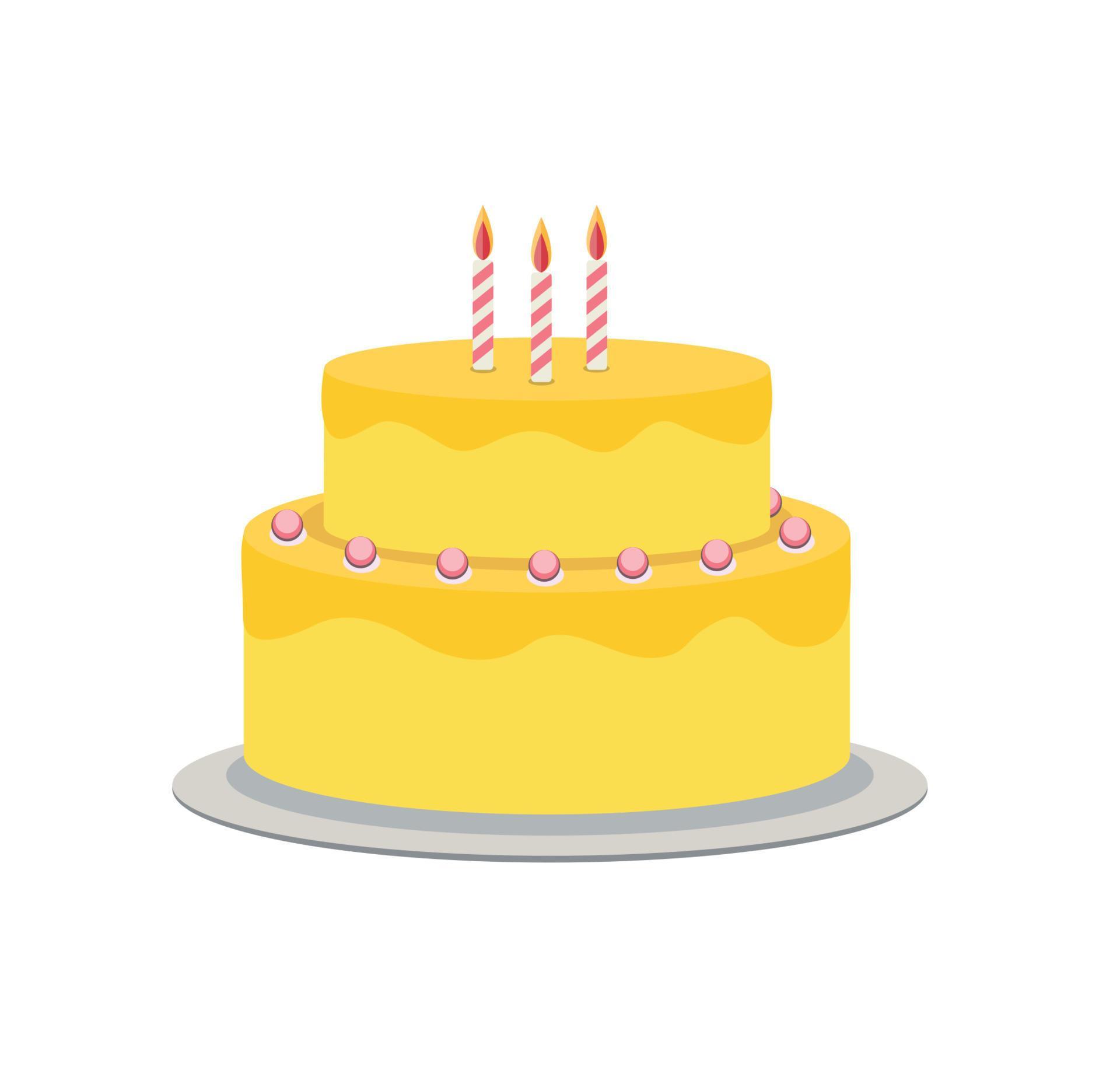 Birthday Cake Flat Icon For Your Design Vector Illustration 4550780 Birthday Cake Flat Icon For Your Design Vector Illustration 4550780