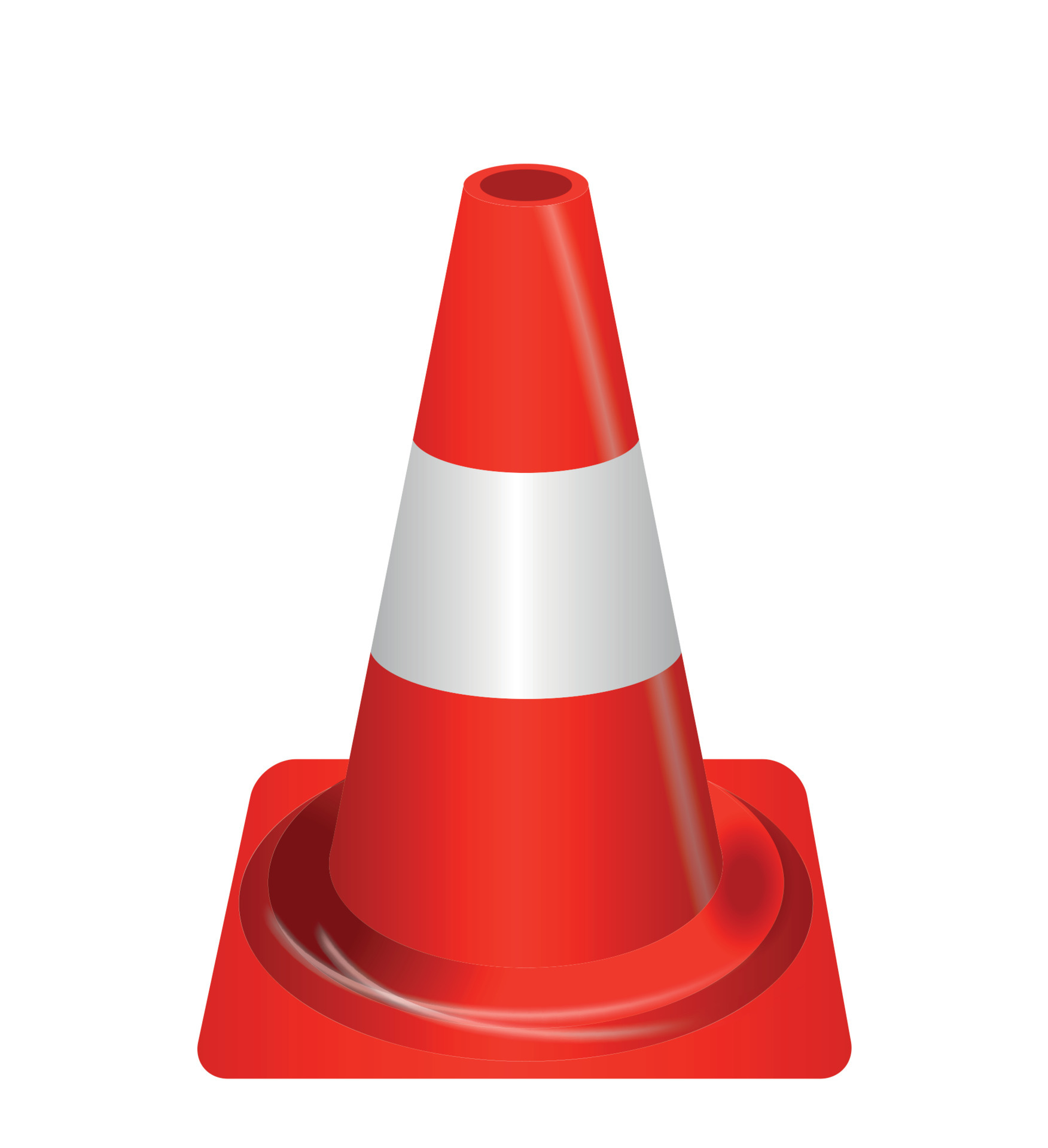 Road signs. Orange Badge guardrails. Vector Illustration. 4551080 Vector Art at Vecteezy