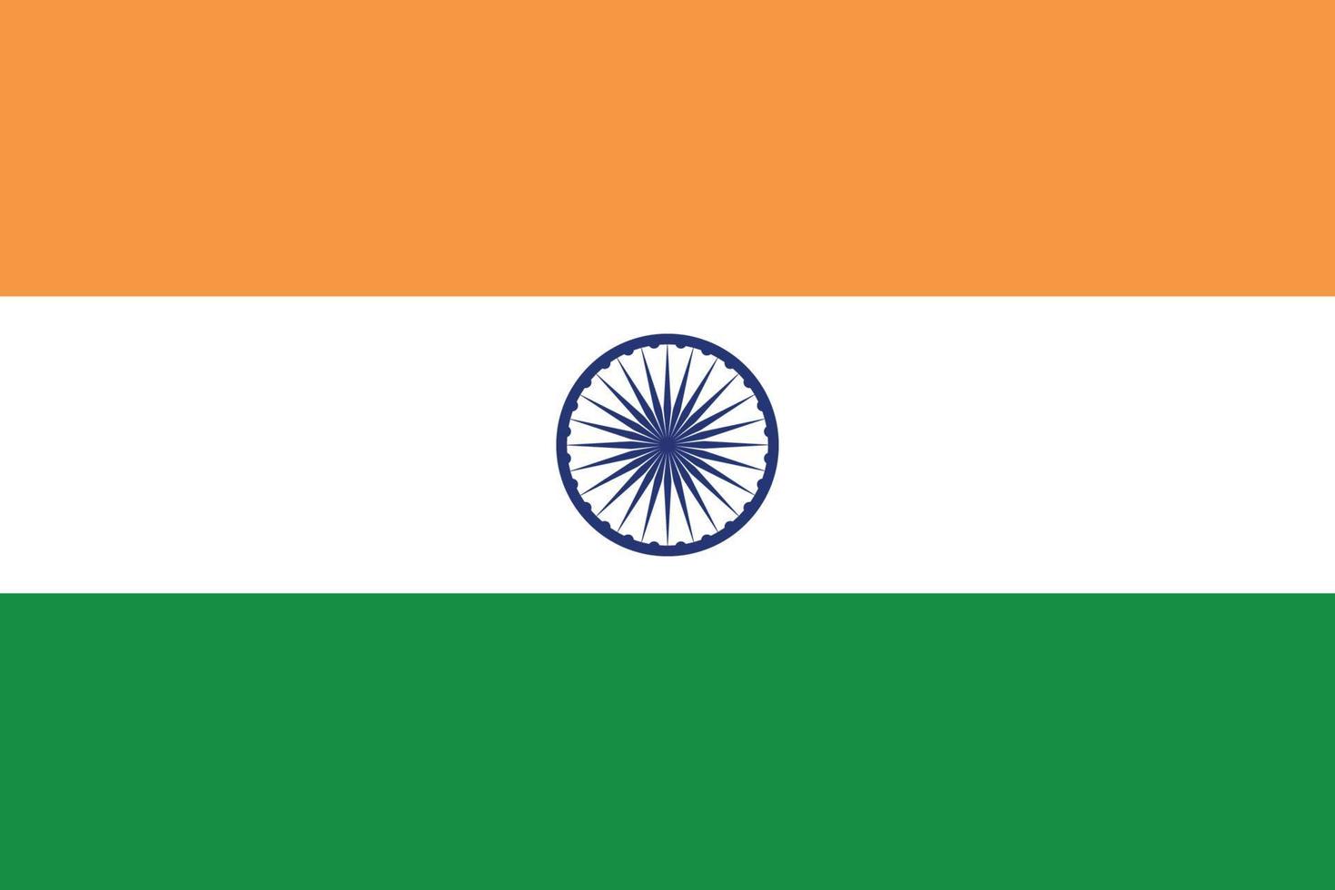 Indian Flag Background vector