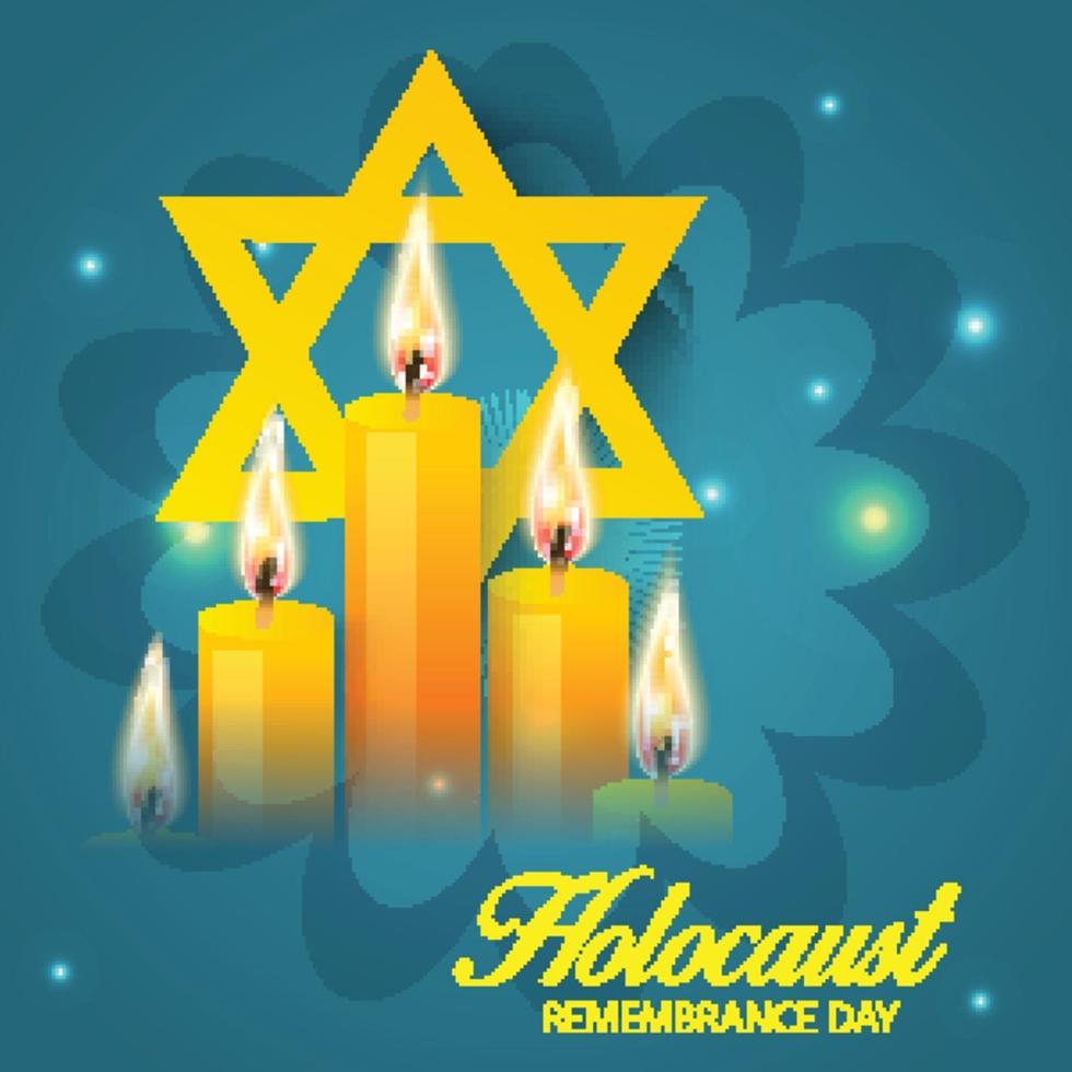 Vector Illustration of International holocaust remembrance day