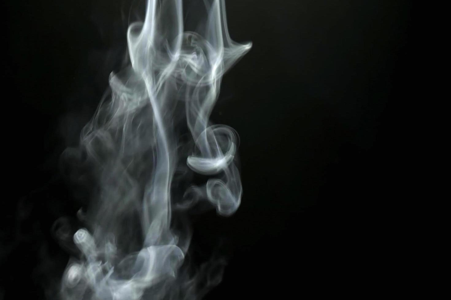 abstract gray realistic smoke fog overlay refraction texture natural on black. photo