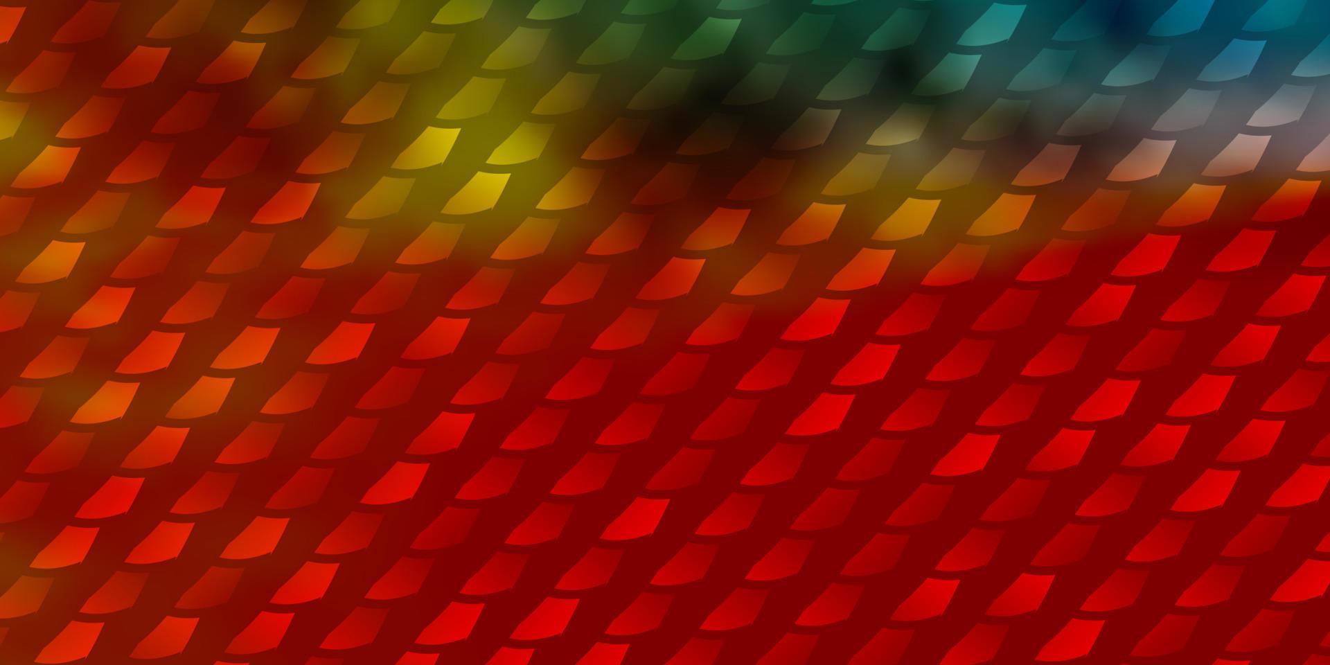 Light Multicolor vector backdrop with rectangles.