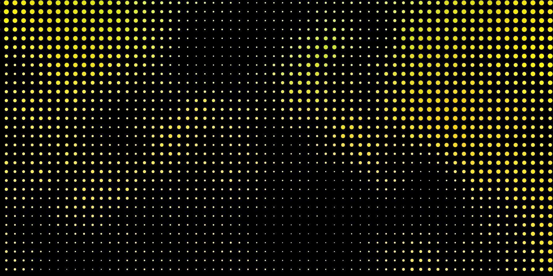 Fondo de vector verde claro, amarillo con puntos.