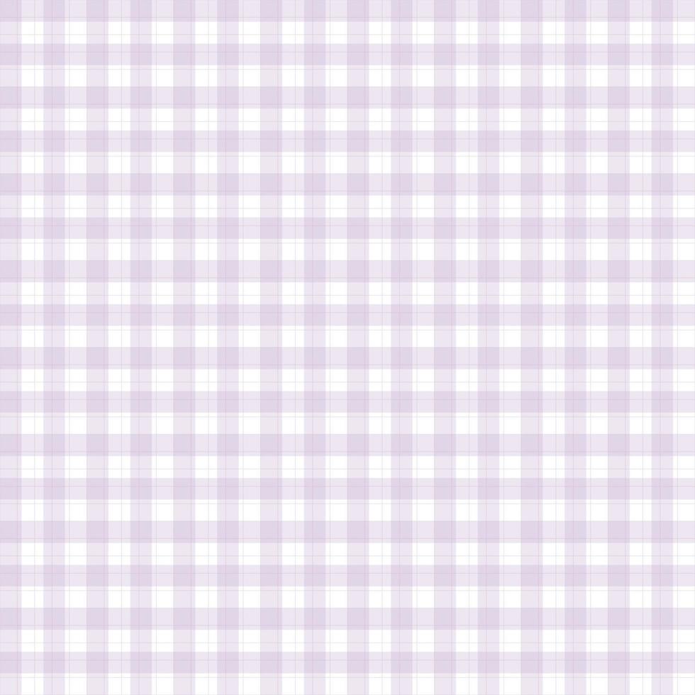 Seamless tartan pattern Repeating scotch pattern vector with purple and white color designed for printings, gift wrapping, textiles, checkered backgrounds for tablecloths.