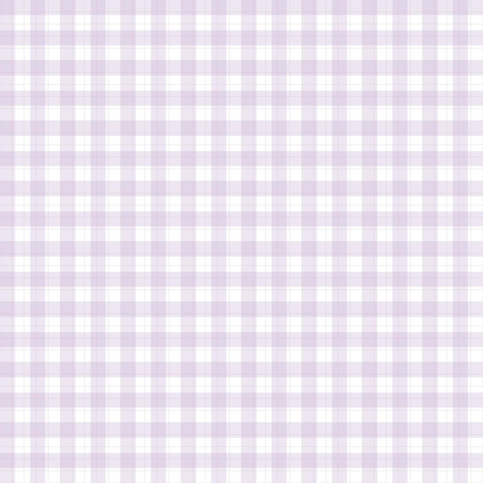 Seamless tartan pattern Repeating scotch pattern vector with purple and white color designed for printings, gift wrapping, textiles, checkered backgrounds for tablecloths.