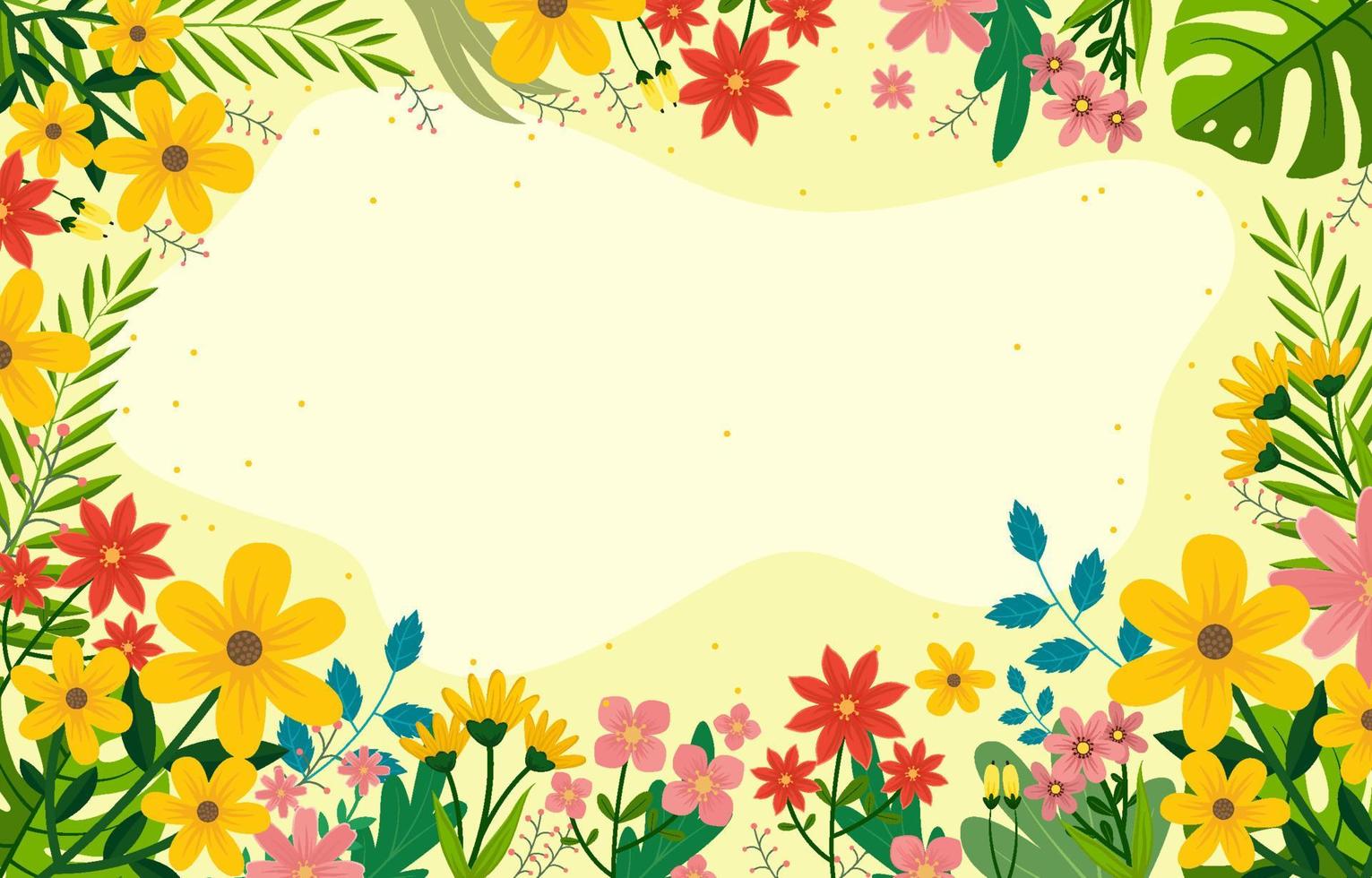 fondo general de primavera vector