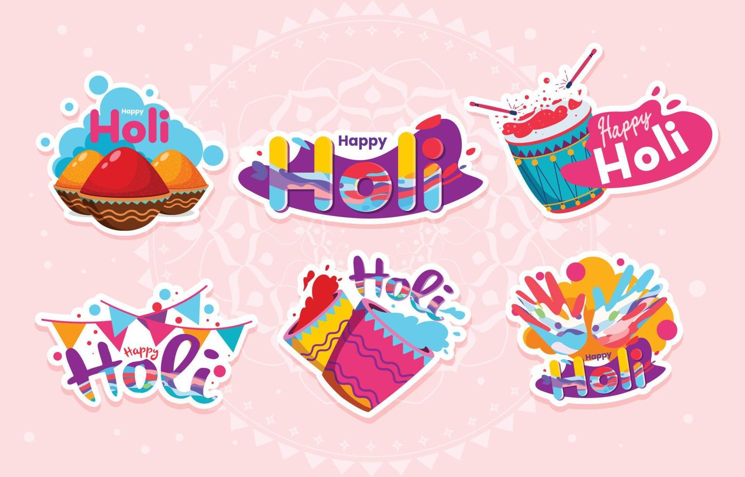 holi sticker