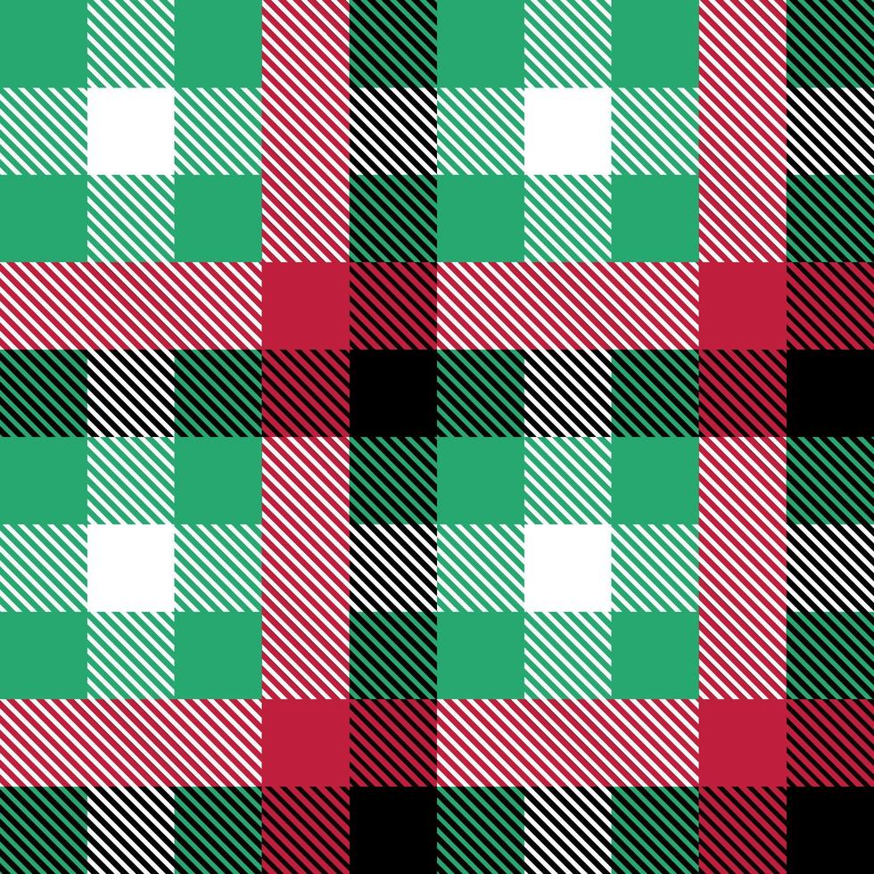 Seamless Pattern of Buffalo Plaid Pattern vector Background.