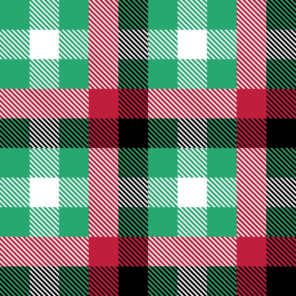 Seamless Pattern of Buffalo Plaid Pattern vector Background.