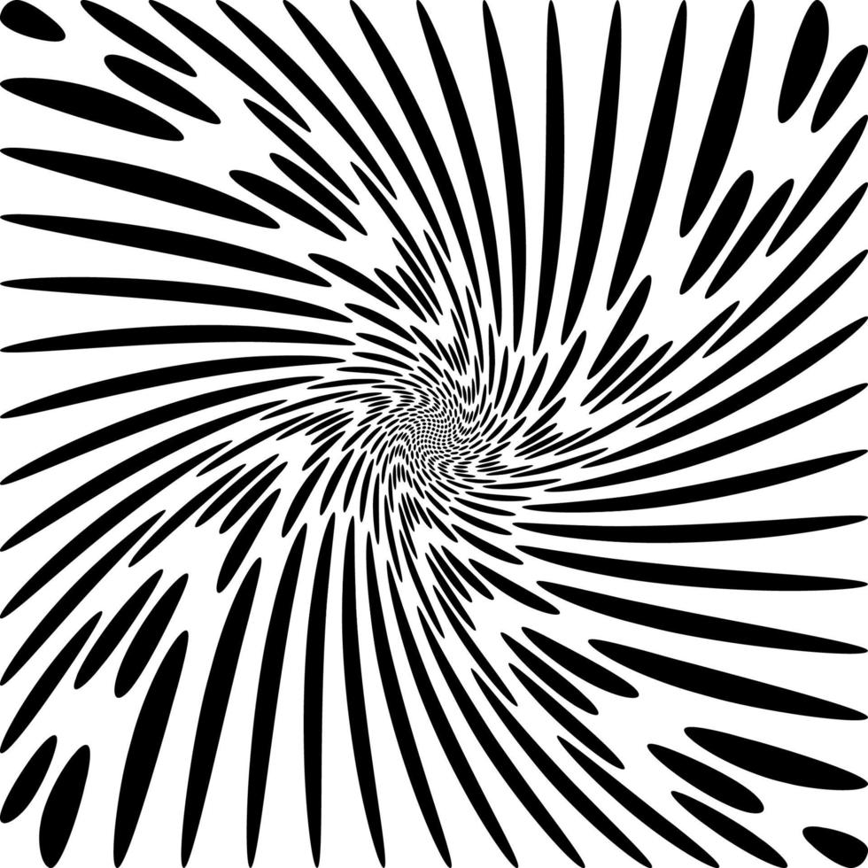 Hypnotic Fascinating Abstract Image.Vector Illustration. vector