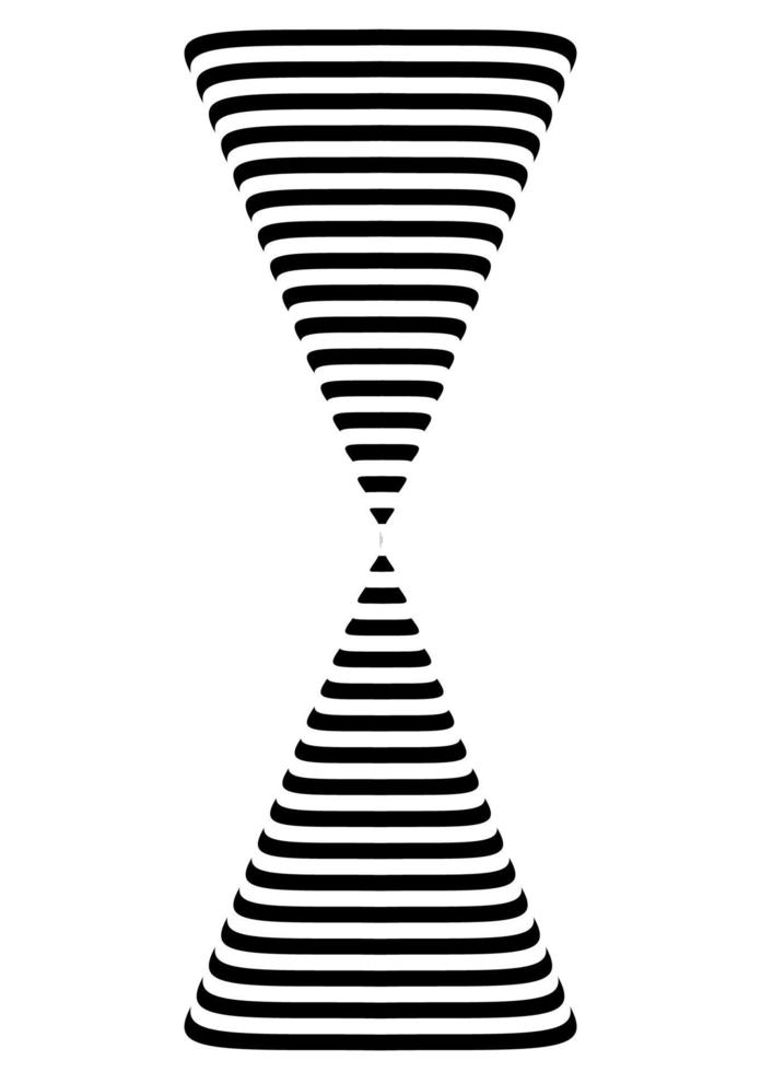 Hypnotic Fascinating Abstract Image.Vector Illustration. vector