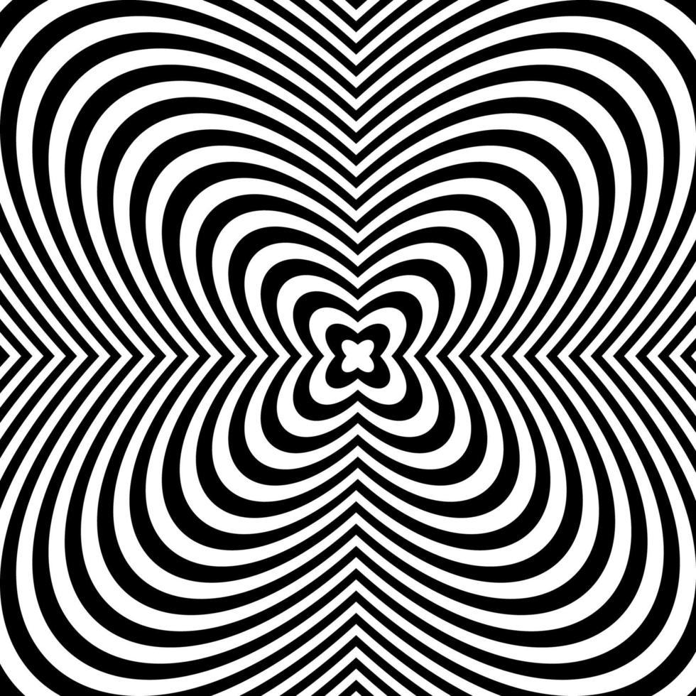 Hypnotic Fascinating Abstract Image.Vector Illustration. vector