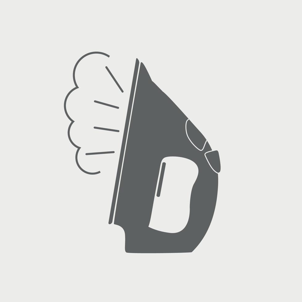 Iron Icon Vector Illustration