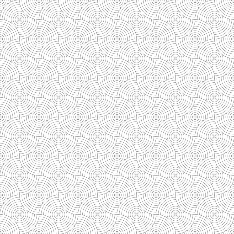 Seamless Pattern. Abstract Psychedelic Art Background. Vector Illustration.