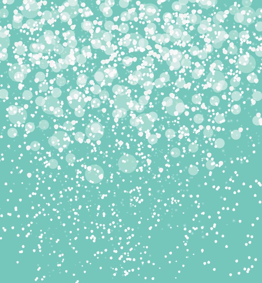Snow on sky background Abstract Christmas and New Year. Vector Illustration.