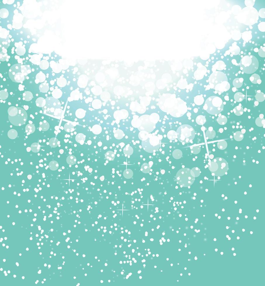 Snow on sky background Abstract Christmas and New Year. Vector Illustration.