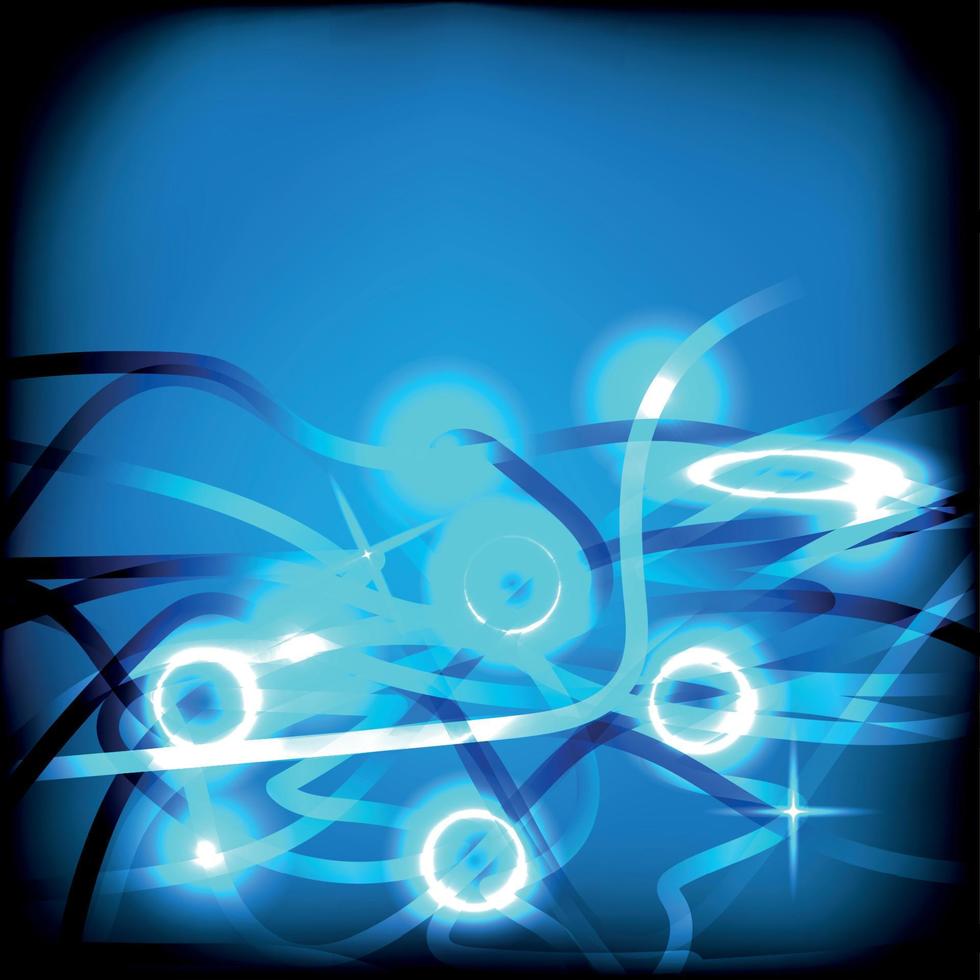 Dark Colorful light effect. Vector Illustration.