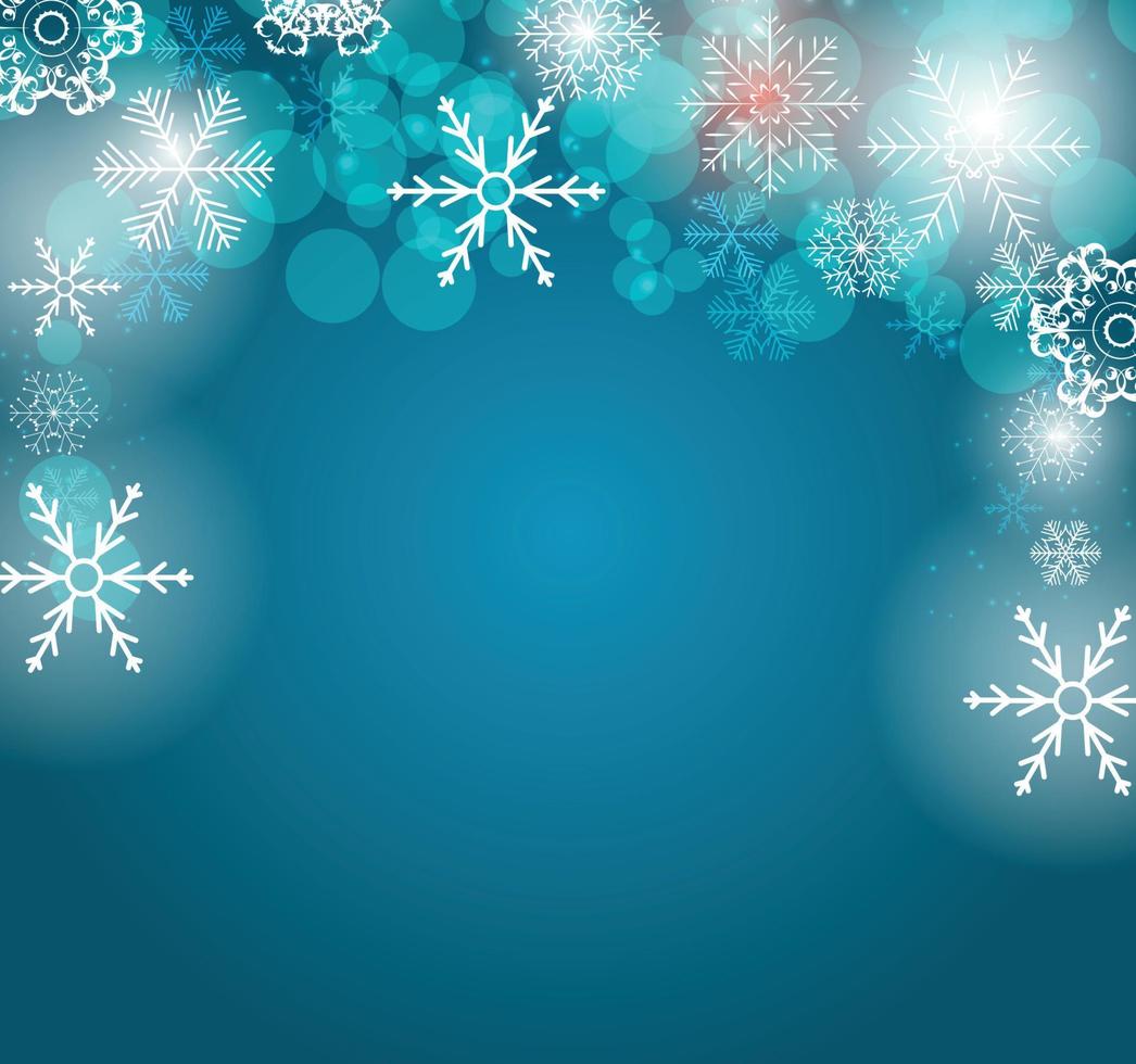 Merry Christmas and New Year Background. Vector Illustration