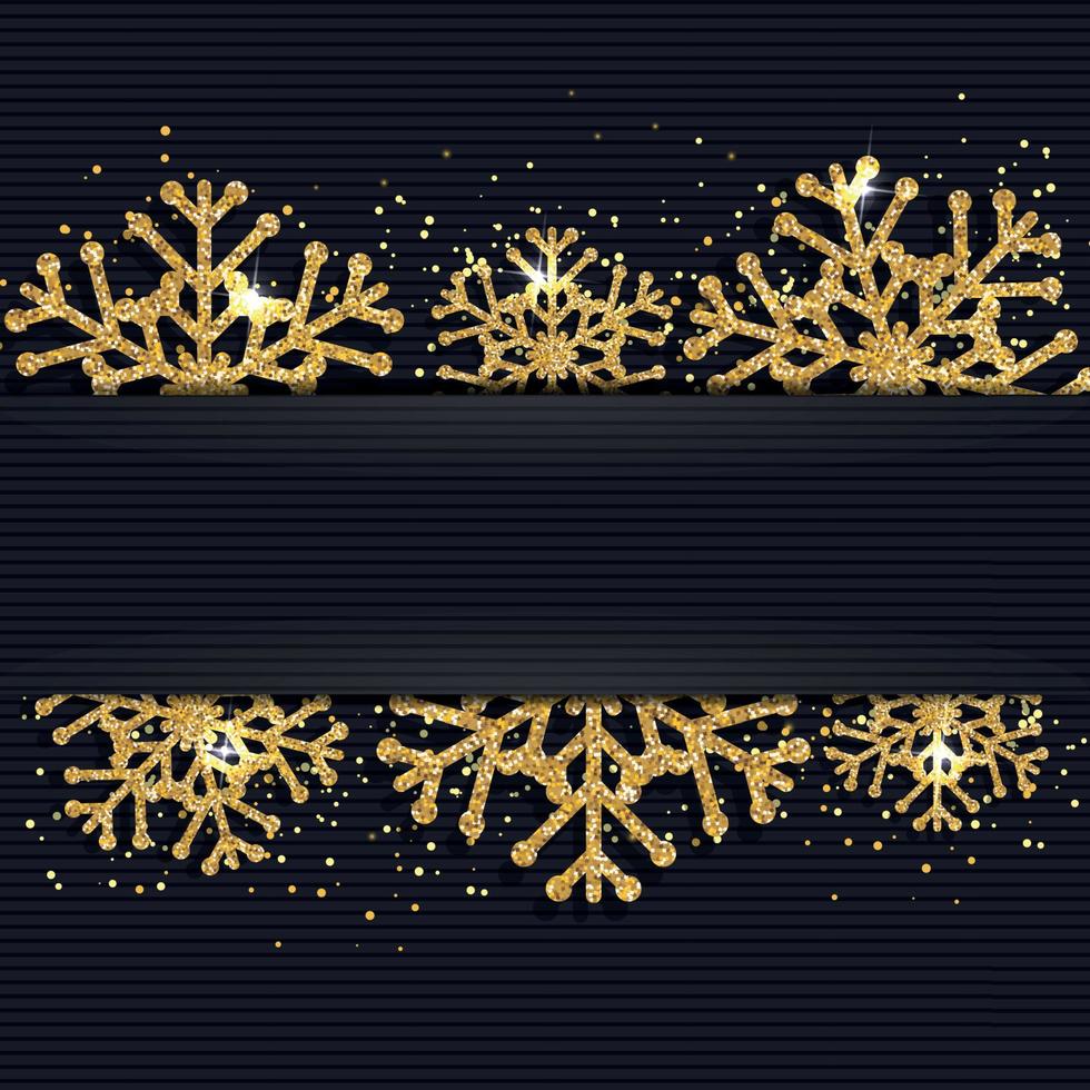 New Year and Merry Christmas Background. Vector Illustration