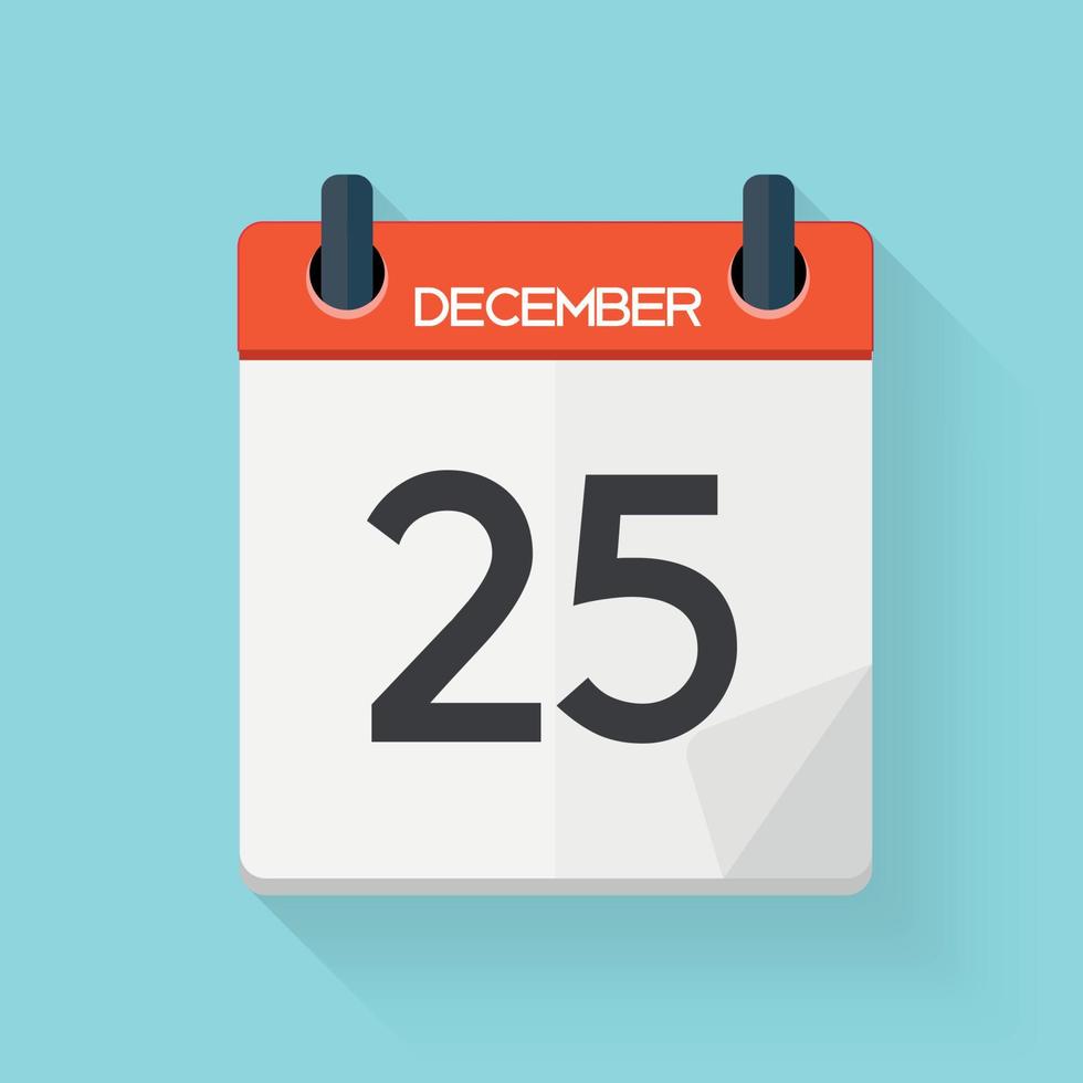 Calendar Flat Daily Icon. Vector Illustration Emblem. Element of Design for Decoration Office Documents and Applications. Logo of Day, Date, Time, Month and Holiday.
