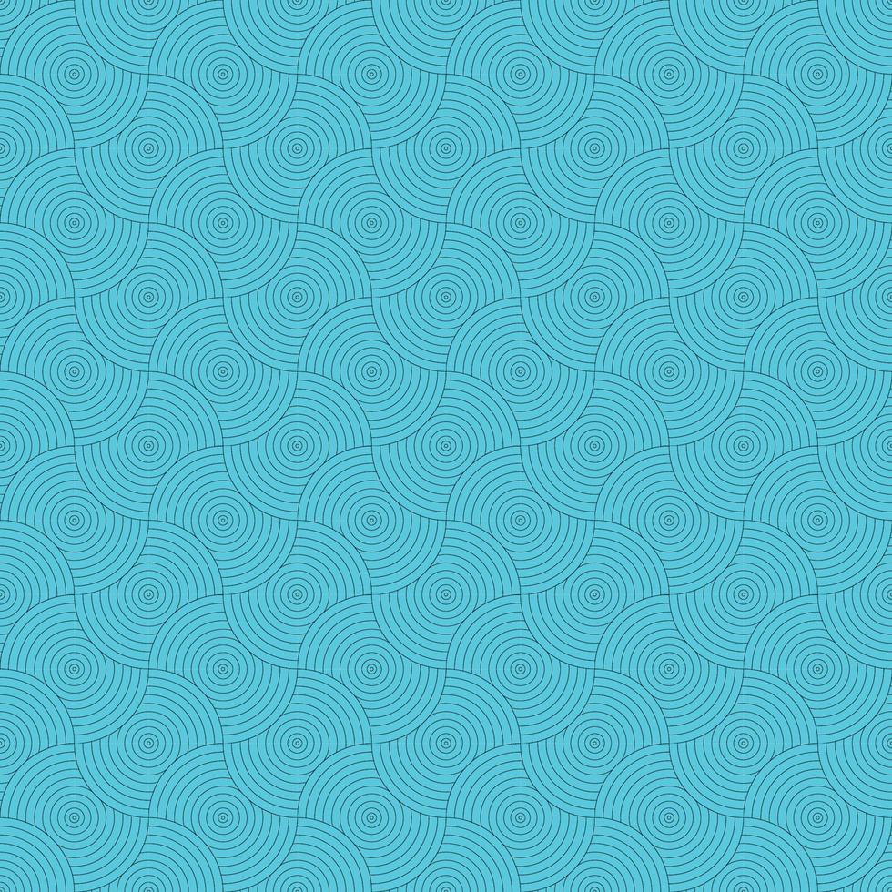 Seamless Pattern. Abstract Psychedelic Art Background. Vector Illustration.