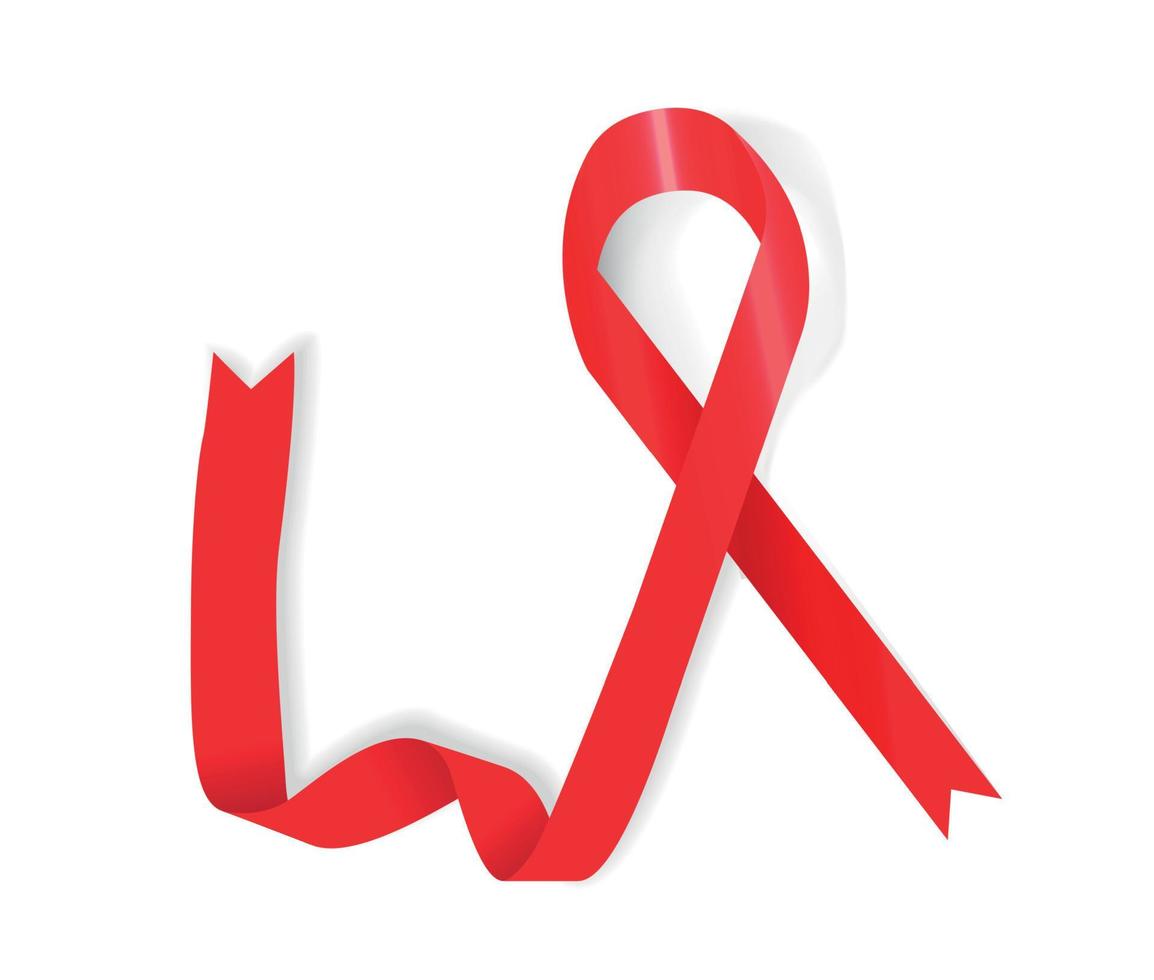 Día mundial del SIDA. 1 de diciembre. ilustración vectorial. vector