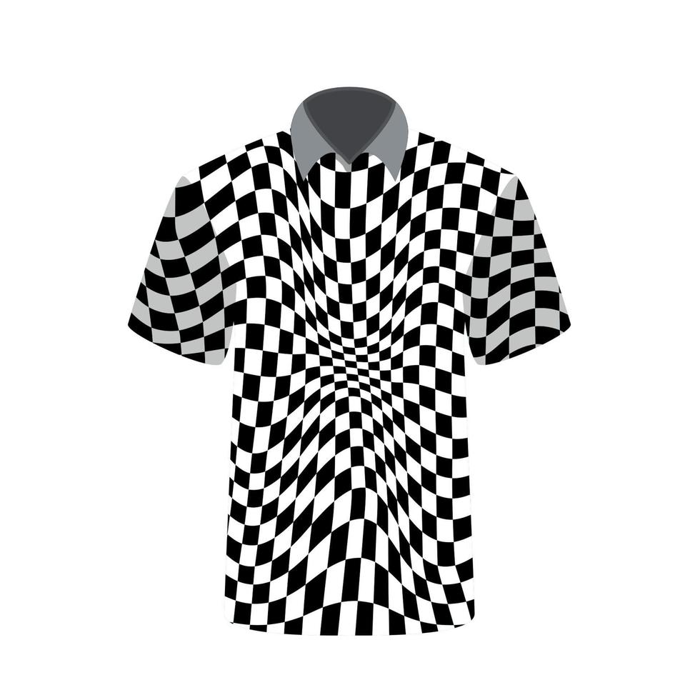 camiseta que representa psicodélico abstracto. ilustración vectorial. vector