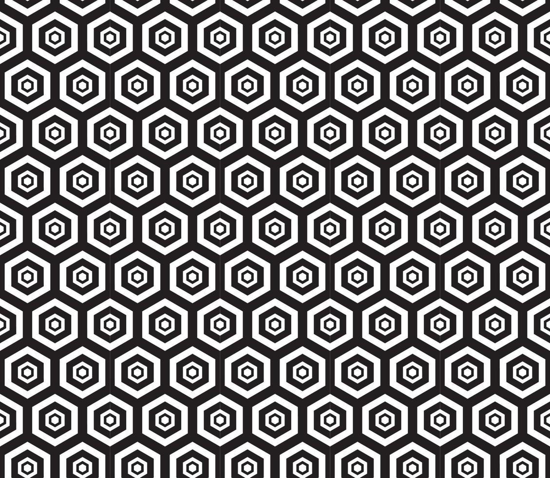 Seamless Pattern. Abstract Geometric Psychedelic Art Background. Vector Illustration
