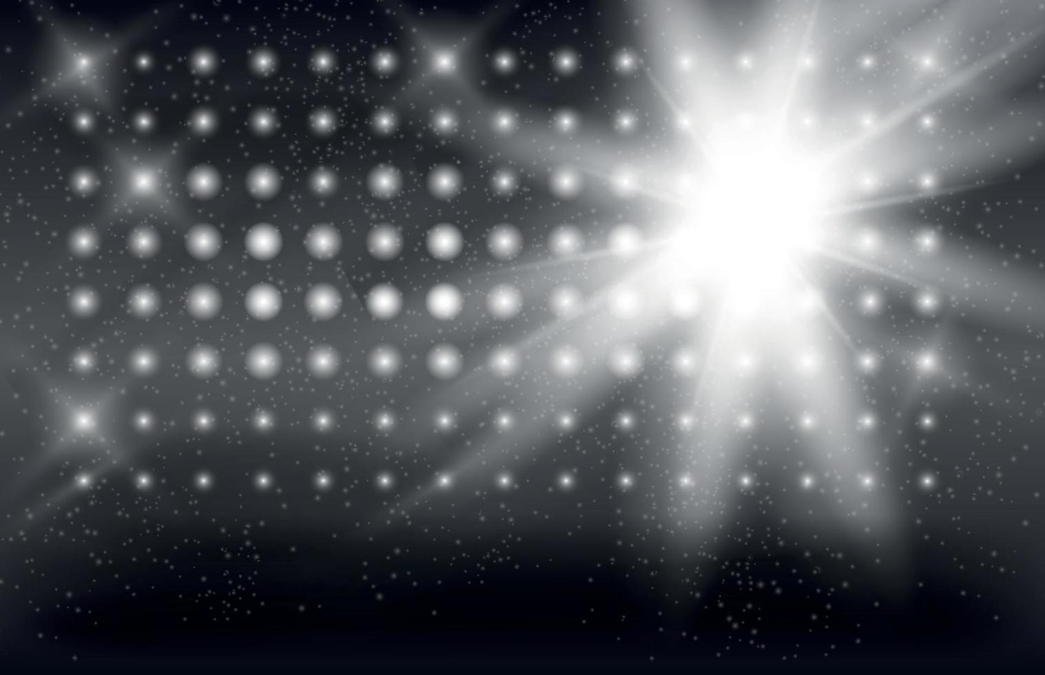 Shining Abstract Art Background. Vector Illustration.