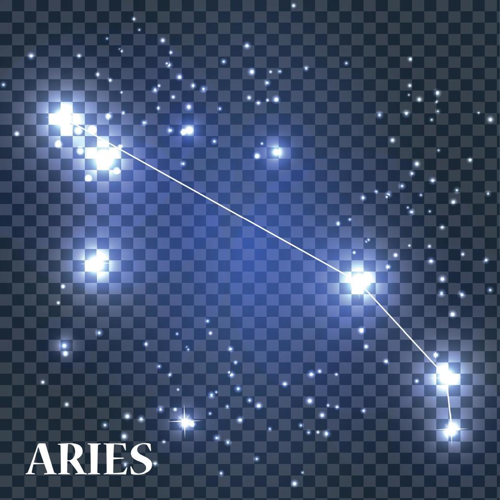 Symbol Aries Zodiac Sign. Vector Illustration. 4556849 Vector Art at ...