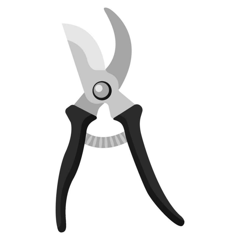 garden shears cartoon vector object