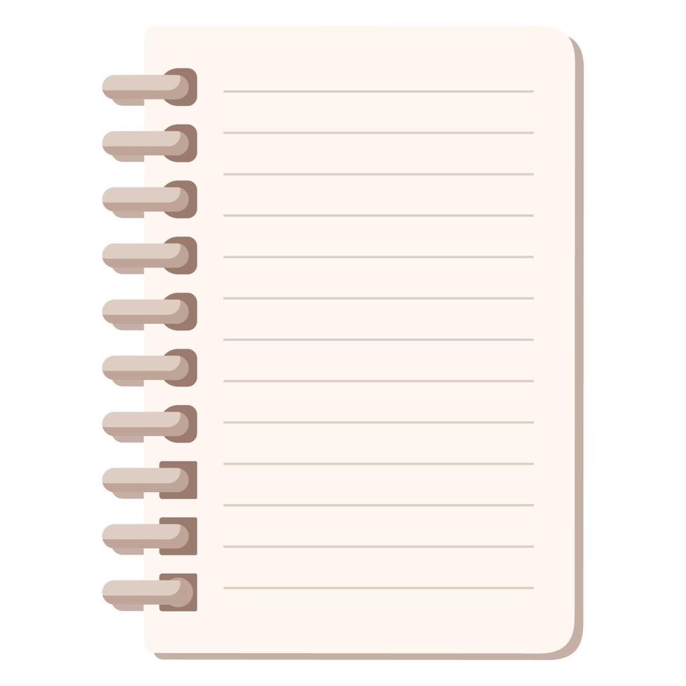 lined notebook paper 4557458 Vector Art at Vecteezy