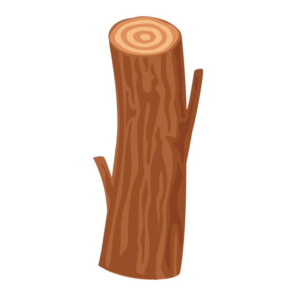 madera de tronco de árbol cortado 4557461 Vector en Vecteezy