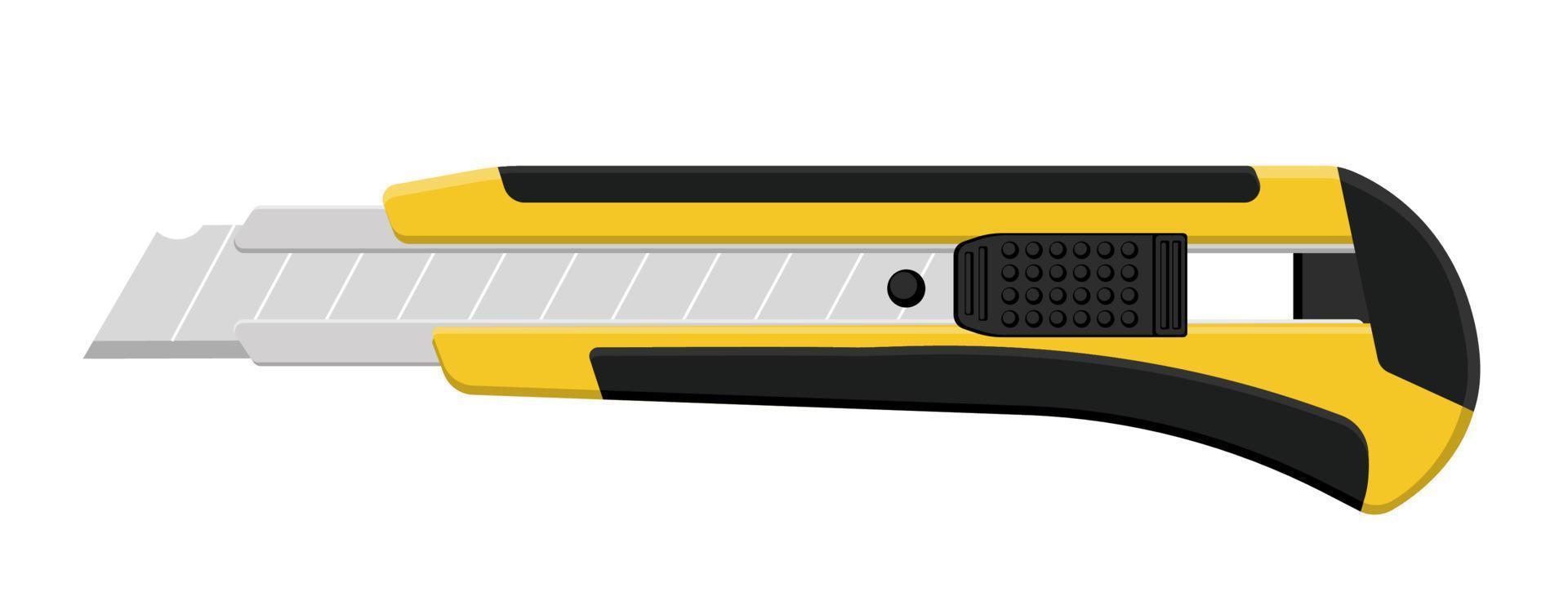 utility knife box cutter vector