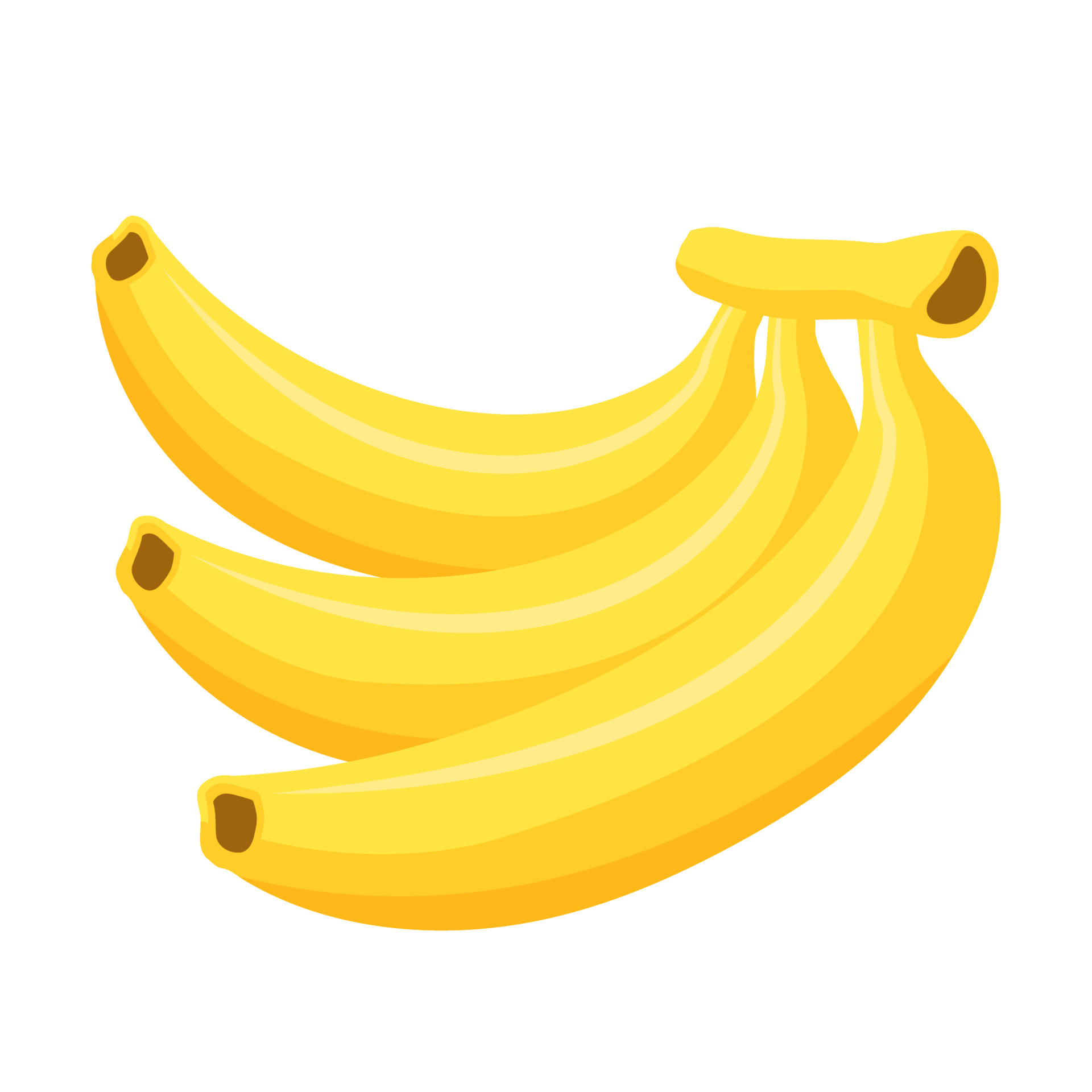 fruit banana cartoon vector object 4557618 Vector Art at Vecteezy