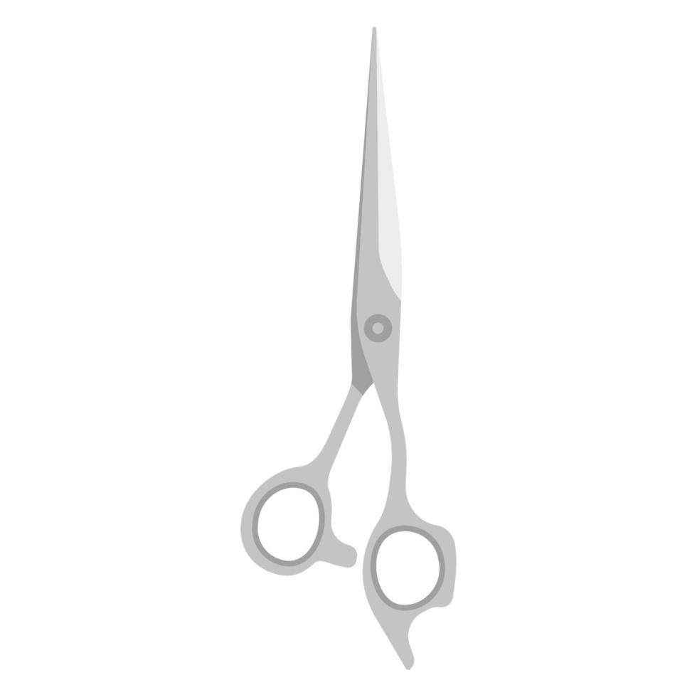 Salon hair cutting scissors vector