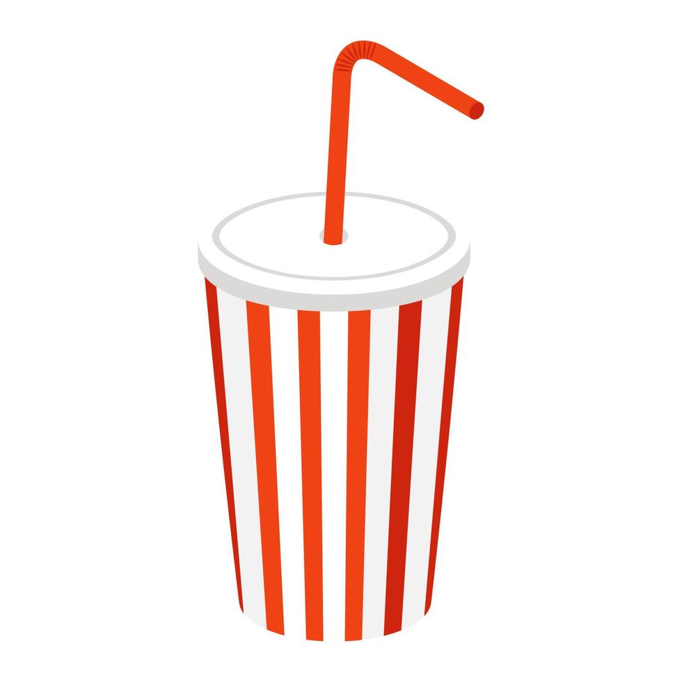 soft drink cartoon vector object