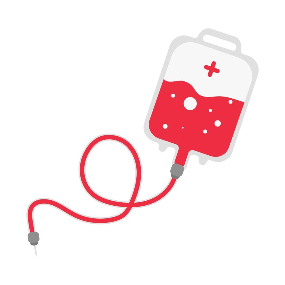 blood transfusion bag vector