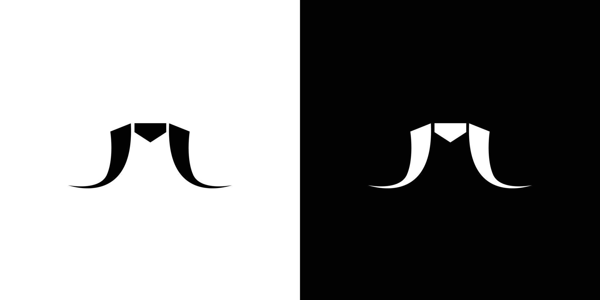 Modern and elegant letter M initials logo design vector