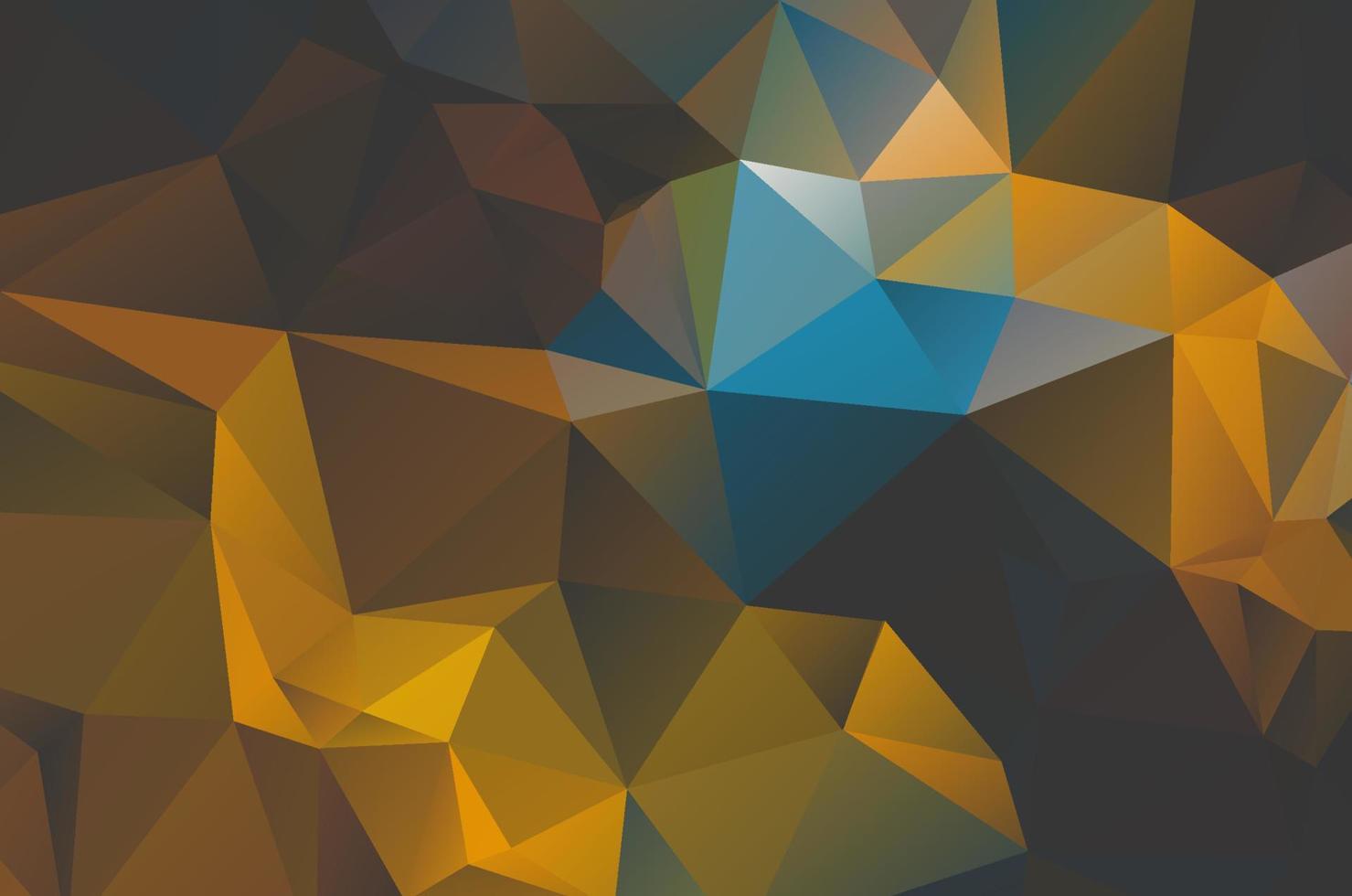 Light colorful Low poly crystal background. Polygon design pattern. Low poly vector illustration, low polygon background.