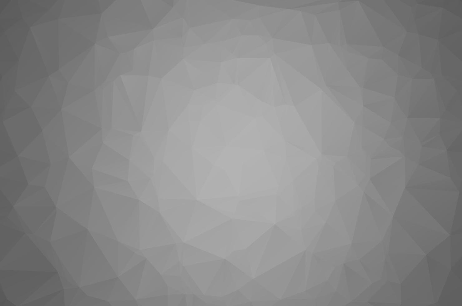 Fondo de cristal de poli baja gris blanco. patrón de diseño de polígono. medio ambiente verde baja poli ilustración vectorial, fondo de polígono bajo. vector